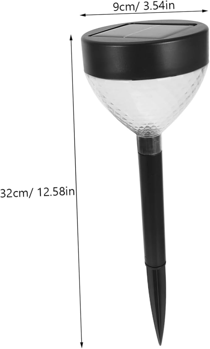 Vaguelly Solar Pathway Lights Outdoor Led Garden Lanterns Color Changing Feature for Decorative Landscape Lighting and Patio