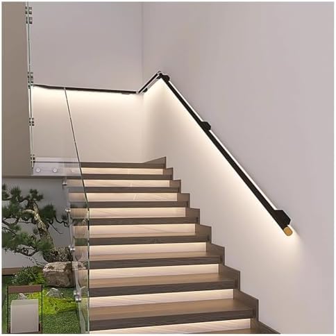 LED Stair Lights with Motion Sensor, Wall-Mounted Aluminum Alloy Luminous Light - Ideal for Outdoor Decks & Indoor | Lumora