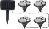 Solar Lights Outdoor Bear Claw Shape Waterproof, 4 Pack Solar Ground Lights, Solar Garden Lights Plug Lights | Lumora