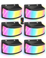 Aootek
Solar
Lights
Outdoor,
RGB,
6
Pack