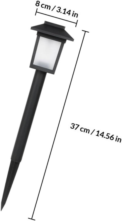 4pcs Waterproof Solar Energy Lawn Path Lights Outdoor LED Garden Landscape Lighting for Yard Walkway with Creative Design