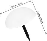 COHEALI Solar Hemisphere Lawn Ground Stake Light, White LED Garden Solar Pathway Lamp for Outdoor Landscape and | Lumora