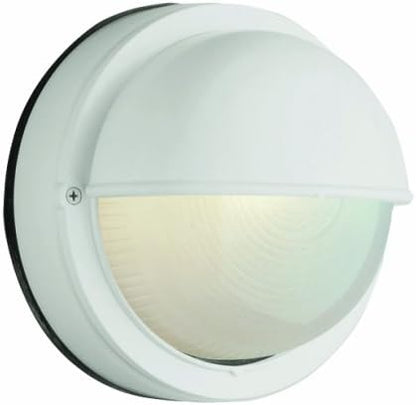 TRANS GLOBE Lighting TG4121 RT One Bulkhead Outdoor-Post-Lights, 8-Inch, Multi