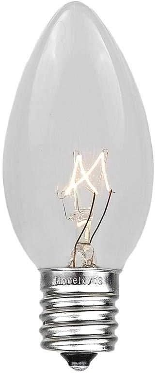 Novelty Lights Clear Hanging Incandescent Christmas String Lights - Retro Traditional C9 Indoor/Outdoor Light Set | Lumora