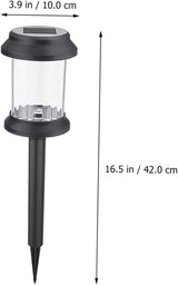 6pcs Solar Outdoor Lawn Lights LED Waterproof Decorative Ground Plug Lamp for Garden Pathway Landscape Lighting for | Lumora