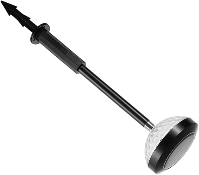 Toyvian Solar Pathway Lights LED Solar Powered Landscape Lamp Decorative Stake Light for Garden Patio Easy Installation Material Solar Energy Efficient