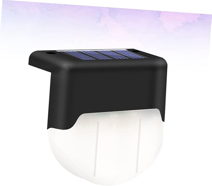 Housoutil 1pc Solar Stair Lamp Outdoor Led Handrail Light for Fences Warm Lighting Easy Installation Energy | Lumora