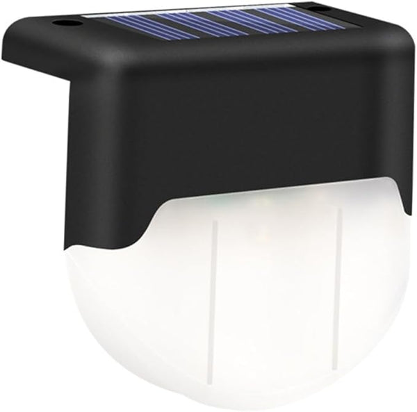 1Pc Solar Outdoor Stair Lamp Warm LED Lighting for Handrails and Fences Easy Installation Weather Resistant Solar | Lumora