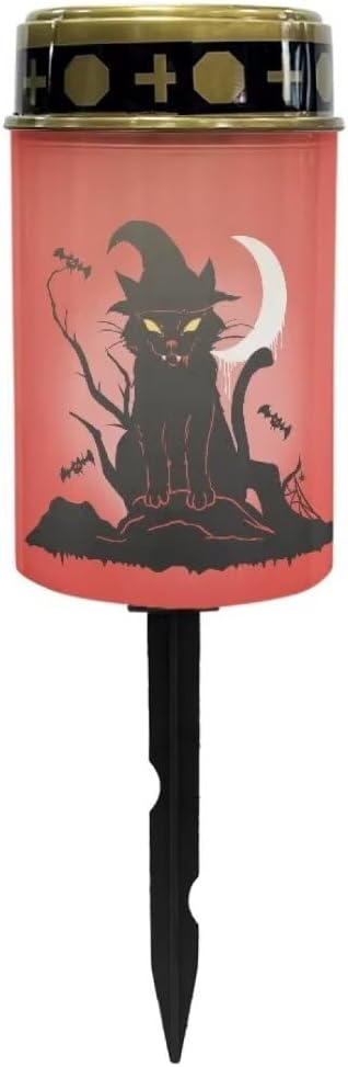 Kuiaobaty Gothic Tree Decorative Solar Lights Outdoor Garden Path Cemetery Led Lights for Grave Solar Waterproof Pathway Lights Solar Powered LED Solar Lights for Outside Gift for Family