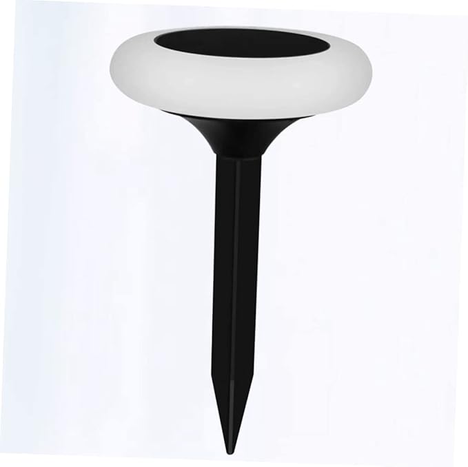 POPETPOP Solar RGB Colorful Ground Light Outdoor Solar Pathway Lamp for Garden Driveway and Landscape Lighting Modes and Easy Installation