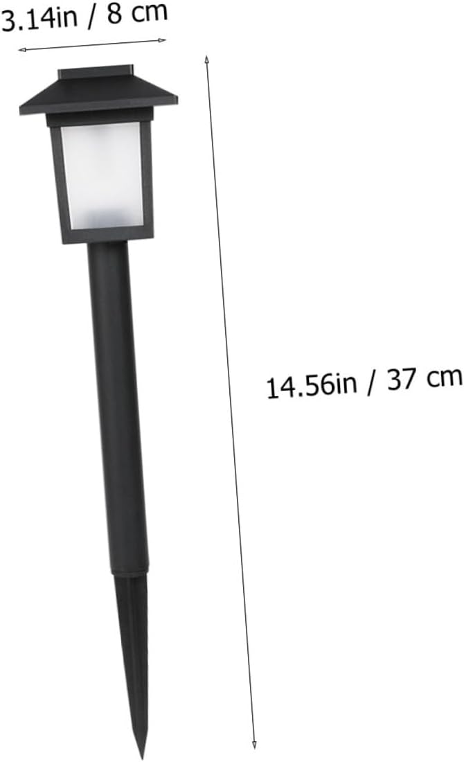 Uonlytech 4Pcs Solar Garden Lights Outdoor LED Ground Insert Lamps for Pathways Lawn Patio Landscape Lighting