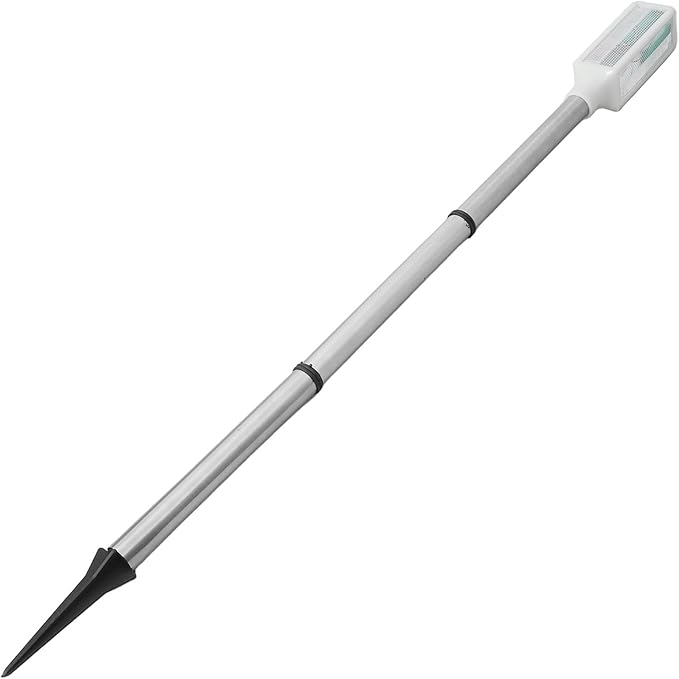 VOSAREA Outdoor Solar Pathway Lights Garden Solar Lawn Stake Lamps for Driveway Entrance White LED Outdoor Yard Lighting for Patio and Backyard