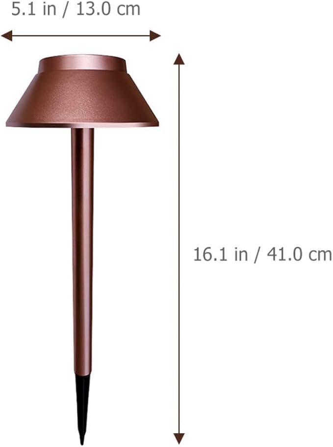 HANABASS Solar Garden Stake Light Outdoor Solar Powered Lawn Pathway Lighting Waterproof for Yard Patio Landscape Decor