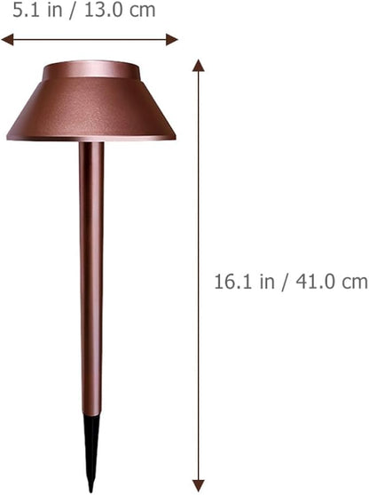 HANABASS Solar Garden Stake Light Outdoor Solar Powered Lawn Pathway Lighting Waterproof for Yard Patio Landscape Decor