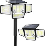 Motion Sensor Outdoor Lights, Solar Light with Stake, 1 Pack