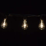 Hometown Evolution, Inc. Commercial Grade Vintage Edison Outdoor String Lights (PS50 Clear - Commercial Black Wire | Lumora