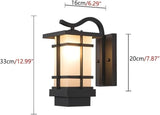 European Style Fence Rectangle Wall Lamps,Garden Outdoor Waterproof Lights,American Retro lized Gate Corridor Aisle | Lumora
