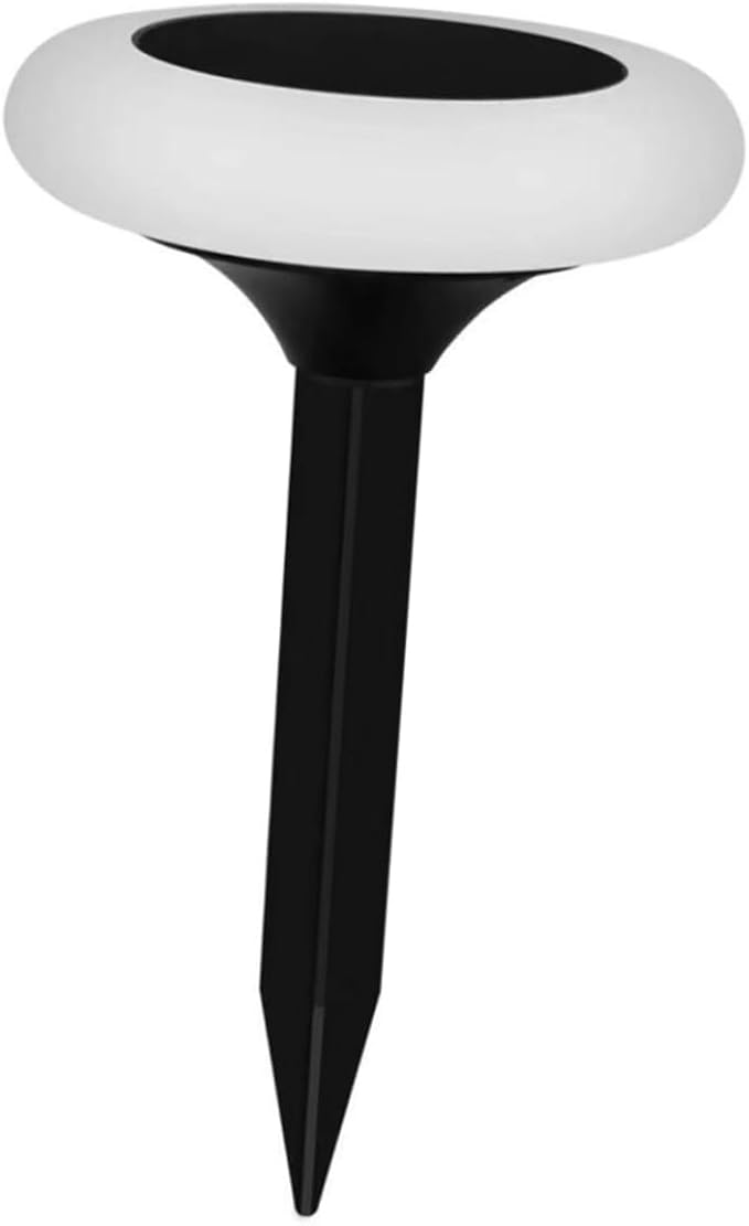 POPETPOP Solar RGB Colorful Ground Light Outdoor Solar Pathway Lamp for Garden Driveway and Landscape Lighting Modes and Easy Installation