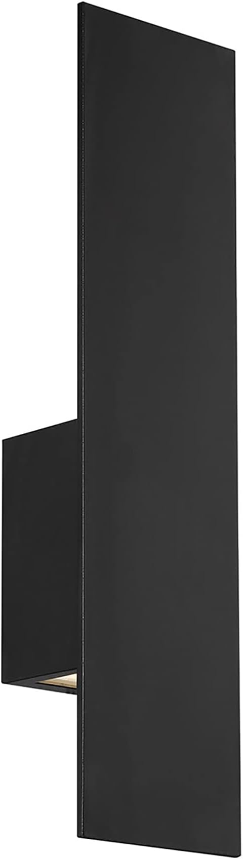 WAC Lighting dweLED, Icon 20in LED Indoor and Outdoor Wall Light 3000K in Black