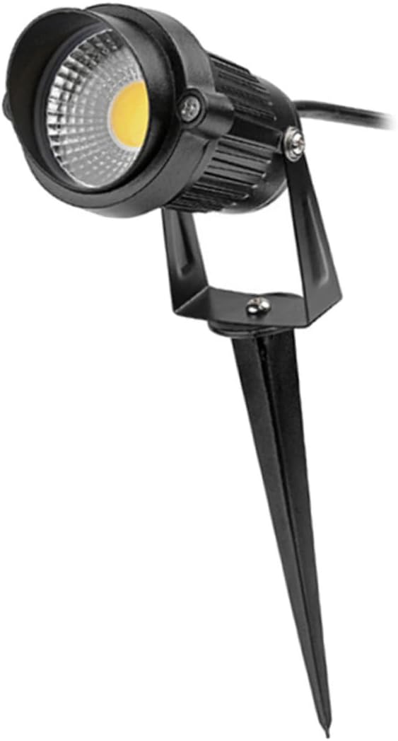5w Outdoor Cob Stake Lights for Lawn and Garden Led Landscape Spotlights with Warm Light for Pathway and Decor | Lumora