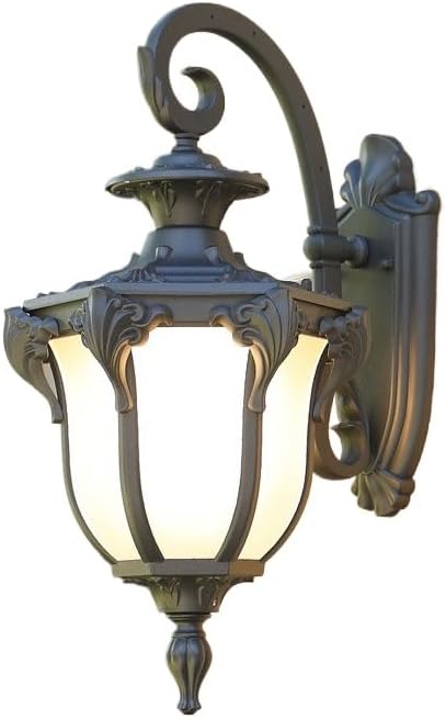 European Garden Wall Light, E26 Outdoor Waterproof s Lamp, New l Die- AlumiExpression artistique m, Ip65 Corridor Door Mounted Lighting Sconces Bronze Color