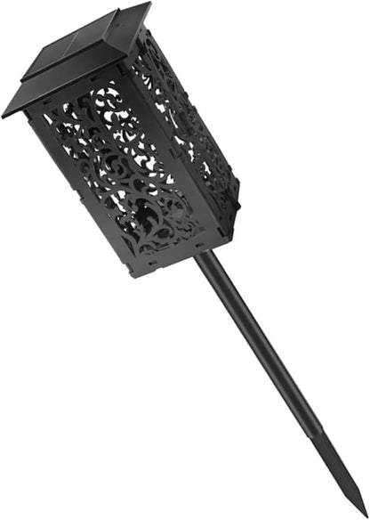 Wakauto Solar Garden Light Outdoor LED Solar Pathway Lamp with Ground Plug Lawn Light for Patio Decor Weatherproof