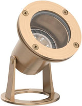 Underwater Light 113 Solid Brass Submersible LED Lights with 7WMR16 LED Bulb for Watertight Bright Long Lasting | Lumora