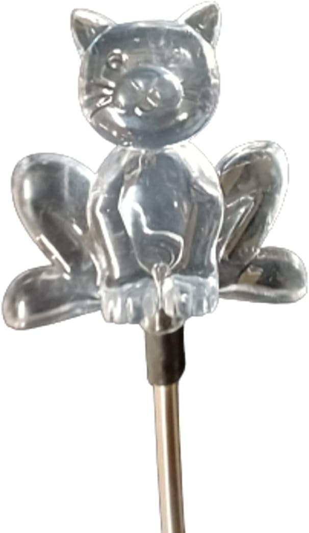 Starry Illuminate 1 PCS Solar Color Changing Style Garden Stake Light Pathway Stake Light (Cat)