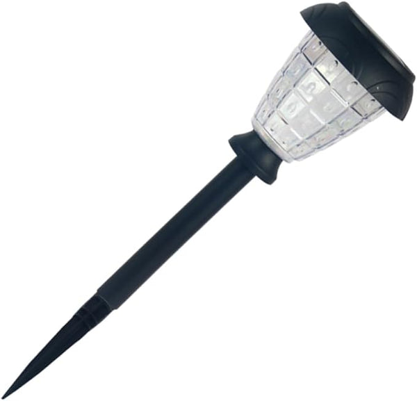 balacoo 2pcs Solar Ground Lamp Outdoor Decorative Garden Lights Landscape Insert Lights for Patio Park Straw Hat | Lumora