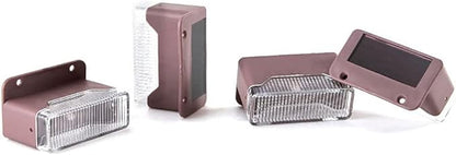4 Pack Solar Pathway Light Outdoor Solar Waterproof Pathway Lights Suitable for Flowerbed Railing Fence Stairs Courtyard