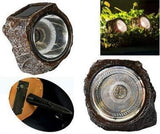 SunKite Solar Powered Rock Light, 4 Pack 10 LED Waterproof Garden Stone Lights Outdoor Landscaping Spotlights, Yard | Lumora