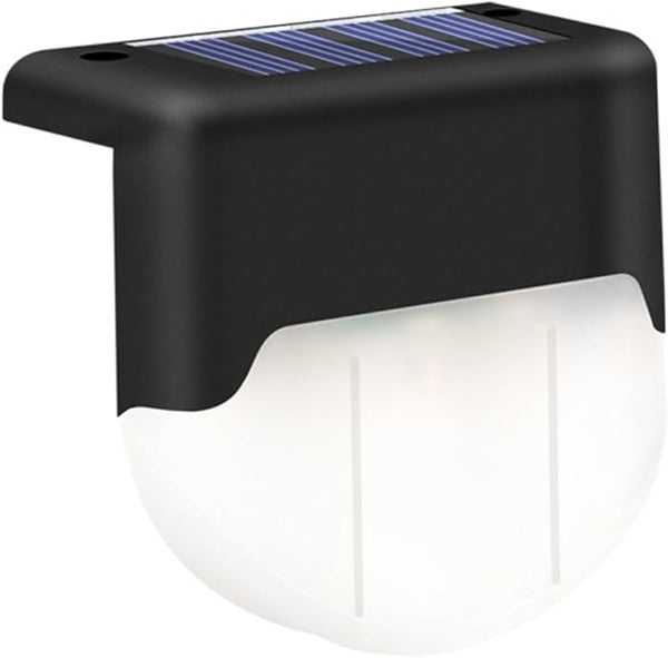 Uonlytech 1pc Solar Power Led Stair Lamp Outdoor Handrail Fence Light for Pathway Warm Lighting Easy Installation | Lumora