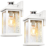 VIANIS Large Adjustable Sensitivity Motion Sensor Exterior Porch Lights