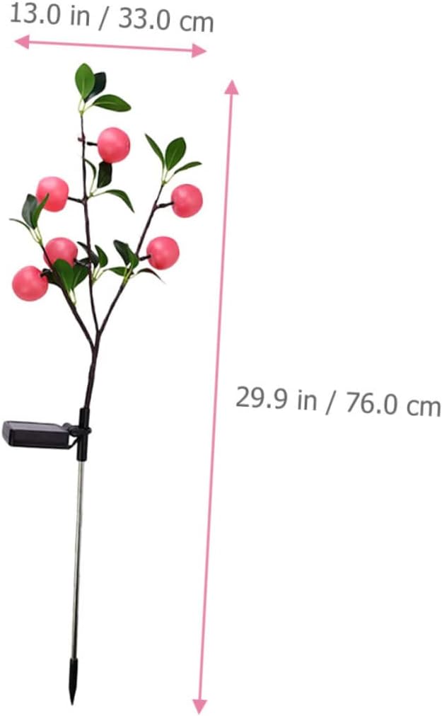 VICASKY 3pcs Solar Powered Shape Led Garden Stake Light for Outdoor Walkway Ground Decorative Lamp for Courtyard | Lumora