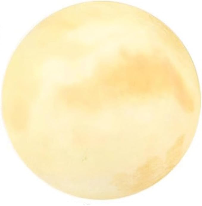 Wiring Powered Globe Shape Outdoor Light,Waterproof Moon Lamp with Resin Lampbody,Unique Outdoor Lighting for Staircase Swimming Pool and Yard(11.81" D)