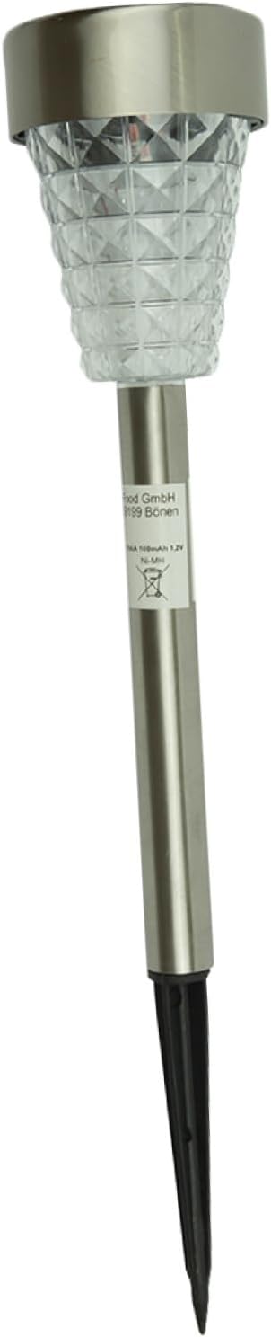 DOITOOL Solar Outdoor Lawn Lights Waterproof LED Solar Garden Path Lights with Stainless Steel Stakes for Yard and Patio Landscape Lighting
