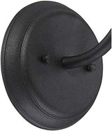 John Timberland Willard Rustic Industrial Farmhouse Outdoor Barn Light Fixture Textured Black LED Gooseneck 8 3/4" | Lumora