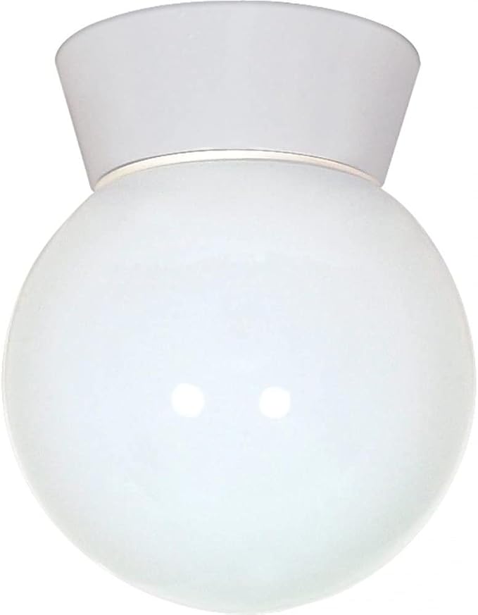 Nuvo Lighting SF77/532 Utility Fixture Die Cast Aluminum Durable Outdoor Close to Ceiling Porch and Patio Light | Lumora