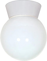 Nuvo Lighting SF77/532 Utility Fixture Die Cast Aluminum Durable Outdoor Close to Ceiling Porch and Patio Light | Lumora