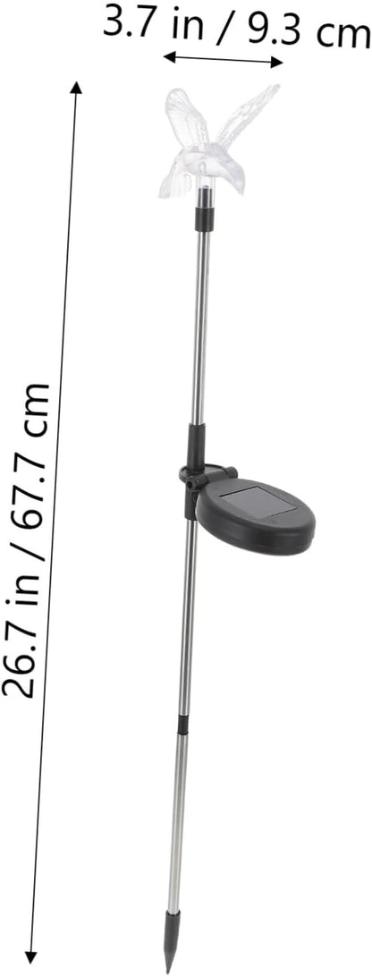 Solar Garden Stake Light Outdoor LED Lawn Pathway Decoration Weather-Resistant Solar Pathway Lights for Patio and Garden Compact and Easy to Install