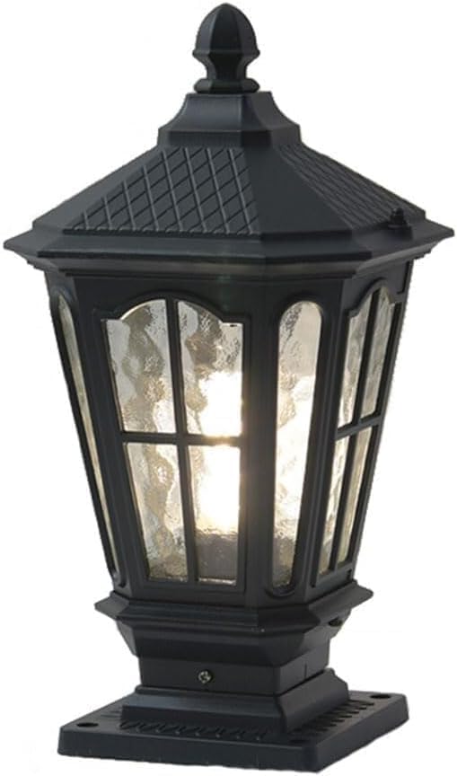 European Retro Outdoor Pillar Lights，Landscape Garden Patio Post Lamp Exter l Fence Column Head Waterproof Villa | Lumora