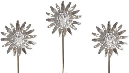 Starry Illuminate 3 PCS Solar Color Changing Style Garden Stake Light Pathway Stake Light (Sunflower)