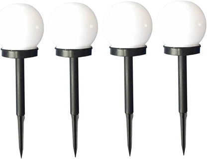 Outdoor Solar Globe Lights Ball Lamp for Garden Led Solar Pathway Lights Weatherproof Easy Installation