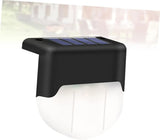 Uonlytech 1pc Solar Power Led Stair Lamp Outdoor Handrail Fence Light for Pathway Warm Lighting Easy Installation | Lumora
