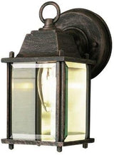 Trans Globe Lighting 40455 BK Outdoor Patrician 8" Wall Lantern, Black | Lumora