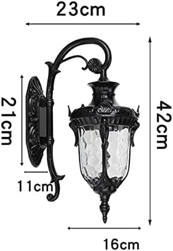 European Outdoor Waterproof Wall Light,E26 1-Lights Exterior s Sconce,AlumiExpression artistique m Home Villa | Lumora