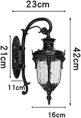 European Outdoor Waterproof Wall Light,E26 1-Lights Exterior s Sconce,AlumiExpression artistique m Home Villa | Lumora