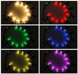 LED Deck Light Kit, 20pcs Φ1.77 WiFi Wireless Smart Phone Control Low Voltage Recessed RGBW Deck Lights with | Lumora