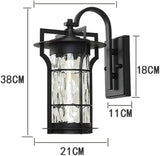 Retro Victoria Antique Outdoor Wall Light,Fashion Vintage Clear S Lamp,E26 Waterproof Courtyard Garden Balcony | Lumora