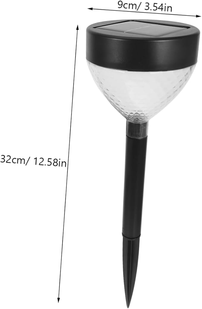 POPETPOP Solar Pathway Lights Outdoor Led Garden Lanterns Changing Decorative Landscape Lighting for Gardens and Patios and Design Enchanting Atmosphere Projector